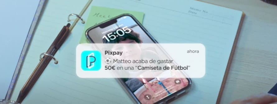 Notificación app Pixpay