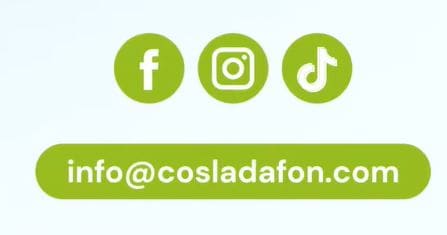 Medios de contacto para Cosladafon